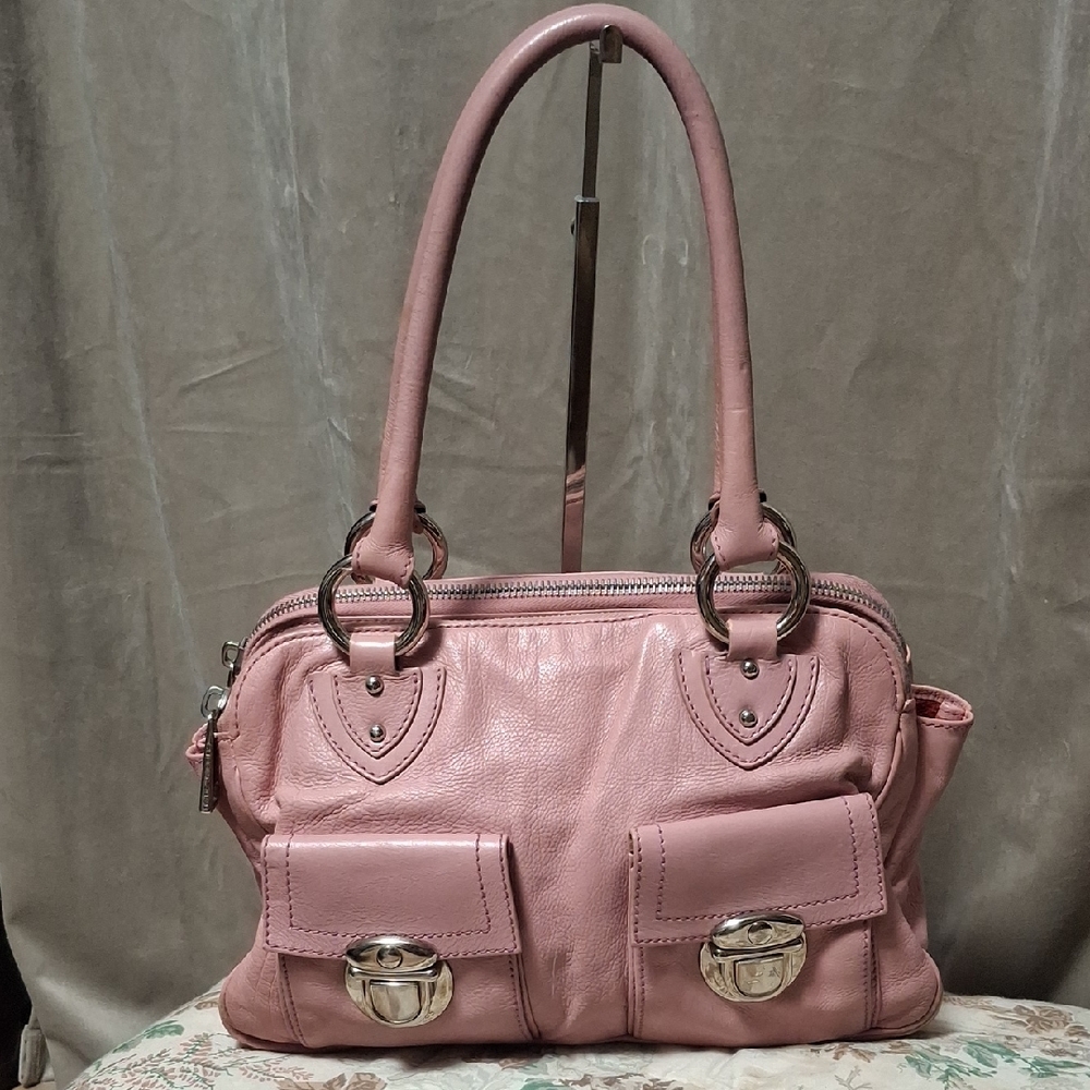 Marc Jacobs Pink Leather Shoulder Bag